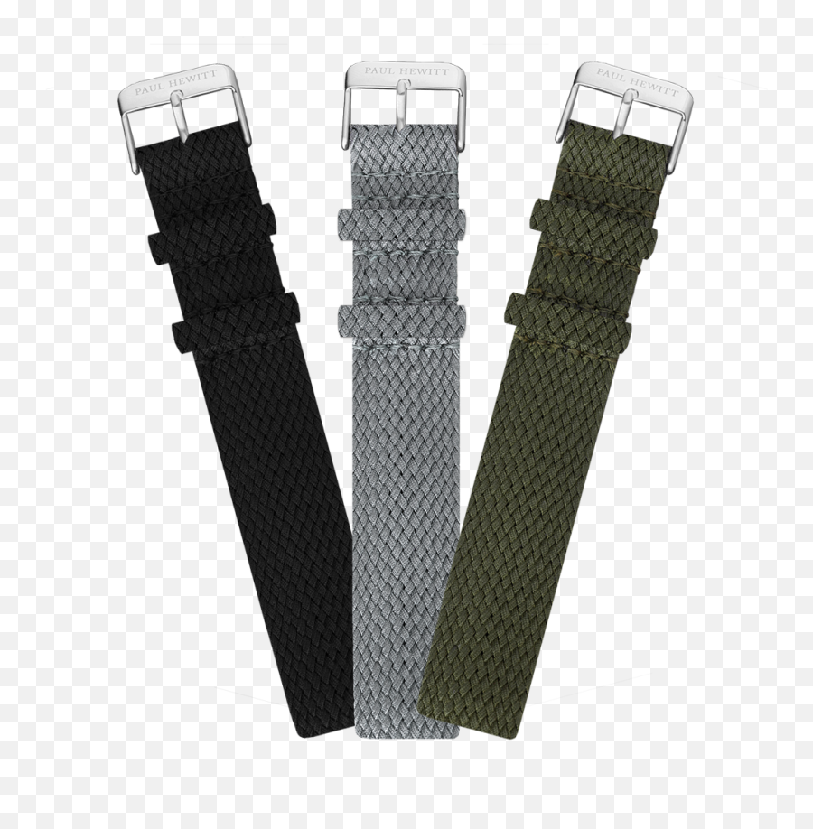 Set Of 3 Perlon Watch Straps Stainless Steel Combination Ii - Strap Png,Suspenders Png