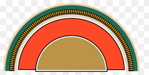 Semi Circle Shape Object - Half Shaped Objects png