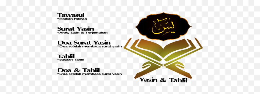 Surat Yasin U0026 Tahlil Offline Terbaik Comyasinandtahlil - Quran Logo Png,Download Icon Huruf Abjad