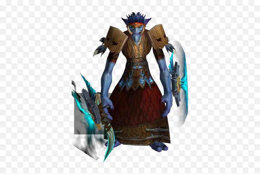 Darkspear Troll Enhancement Shaman - Outfit World Of Warcraft Supernatural Creature Png,Wow Troll Icon