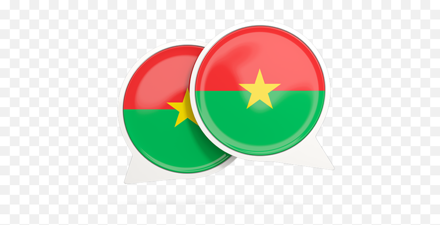 Round Chat Icon Illustration Of Flag Burkina Faso - Vertical Png,Talk Icon Vector