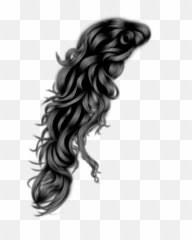 Black Woman Hair Png Transparent - Style Girl