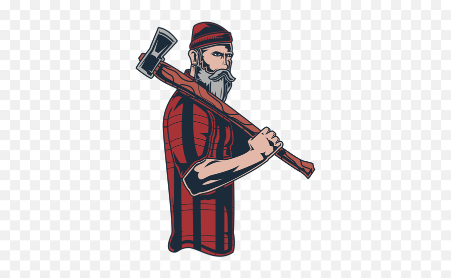 Lumberjack Axe Icon Ad - Dibujos De Un Leñador Realista Png,Ax Icon