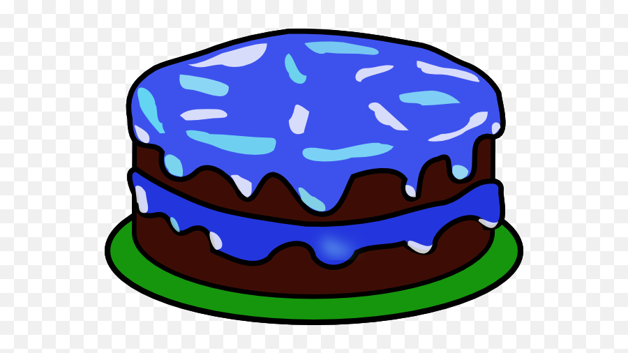 Birthday Cake Clipart Without Candles - Birthday Cake No Candles Png,Birthday Cake Clipart Png