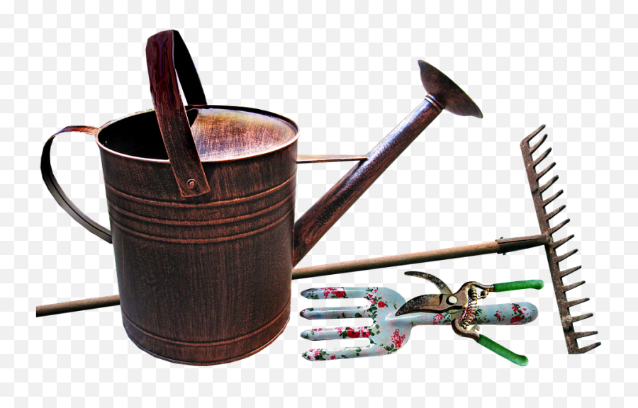 Watering Can Garden Equipment - Free Photo On Pixabay Garden Equipment Png,Rake Png