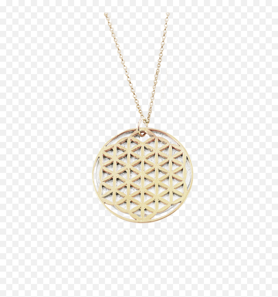 Flower Of Life Necklace - Locket Png,Flower Of Life Png