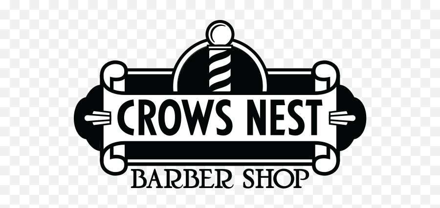 Crows Nest Barber Shop - Crows Nest Barbershop Logo Png,Barber Shop Logo