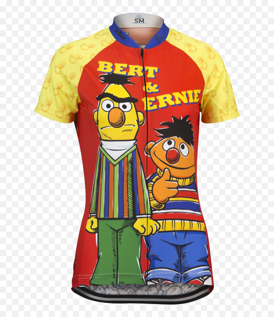 Bert U0026 Ernie Cycling Jersey Womenu0027s - Bert Ernie Cycling Jersey Png,Ernie Png