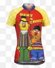 Bert U0026 Ernie Cycling Jersey Womenu0027s - Bert Ernie Cycling Jersey Png,Ernie Png