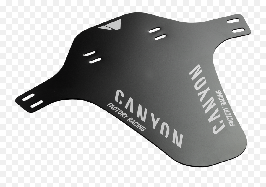 Canyon Factory Racing Face Fender - Canyon Strive Mud Guard Png,Fender Logo Png