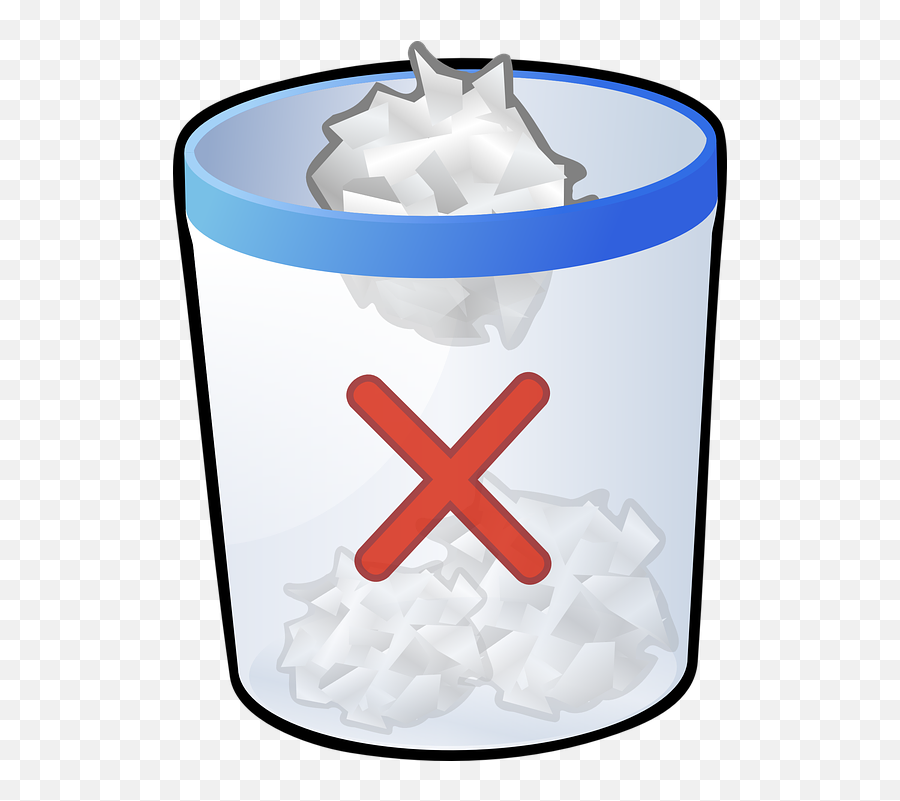 Recycle Bin Trash - Trash Bin Png,Trash Bin Png