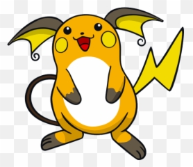 Raichu The Mouse Pokémon - Raichu Pokemon Png,Raichu Png