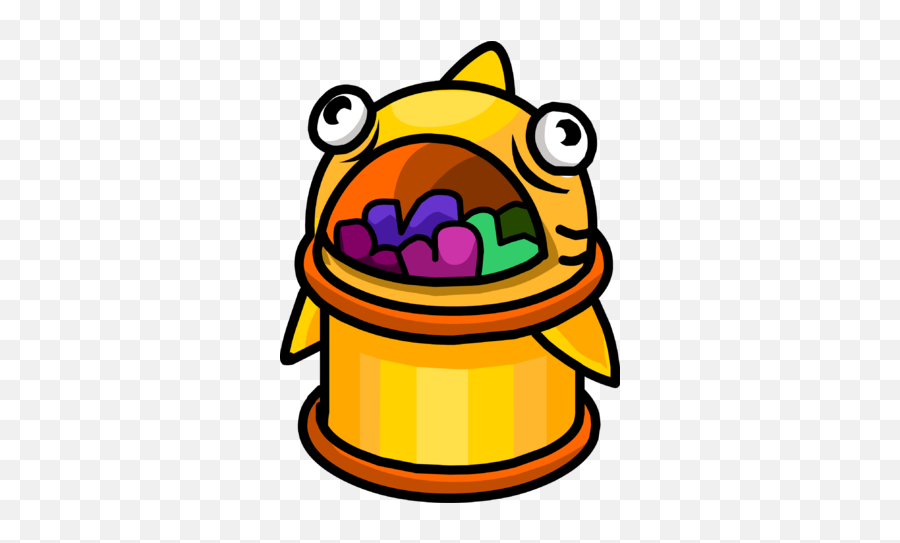 Feed Fluffy Trashcan Club Penguin Wiki Fandom - Club Penguin Trash Can Png,Trash Can Icon Png