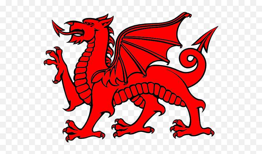 Free Dragon Clipart Png Download Clip Art - Dragon On Welsh Flag,Dragon Clipart Transparent Background