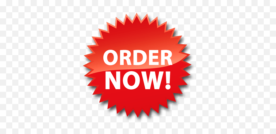 Order Now Star Button Transparent Png - Transparent Order Now Button Png,Order Png