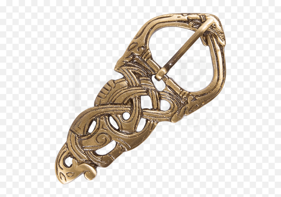 Brass Viking Belt Buckle - Viking Buckle Png,Belt Buckle Png