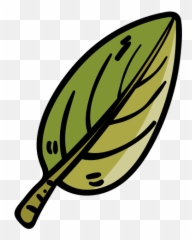 Png Tree Leaf Cartoon Icon - Folha De Arvore Desenho