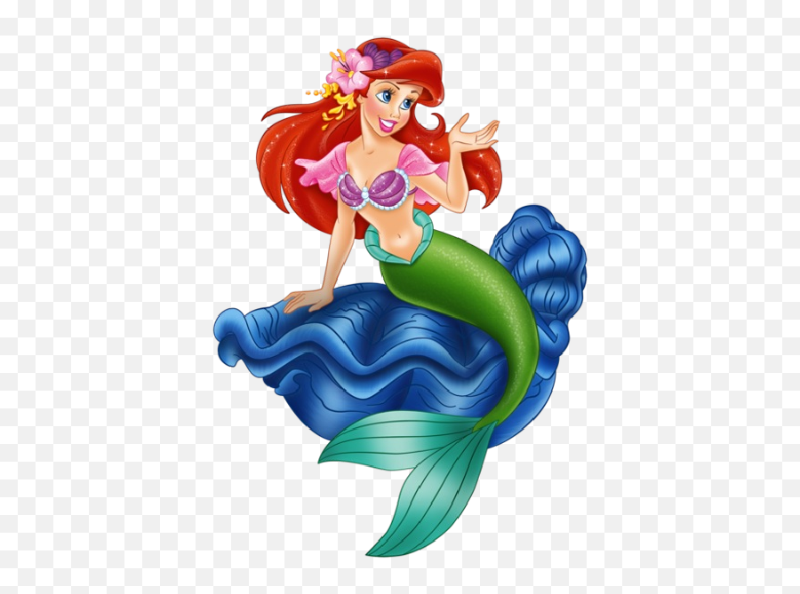 Almc36 Hd Free Ariel Little Mermaid Clipart Pack 5678 - Ariel A Pequena Sereia Pin Png,Mermaid Clipart Png