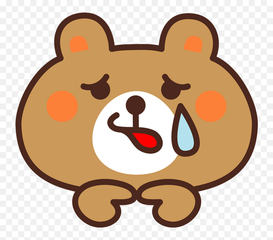Bear Animal Crying Clipart Free Download Transparent Png - 10,Crying Man Png