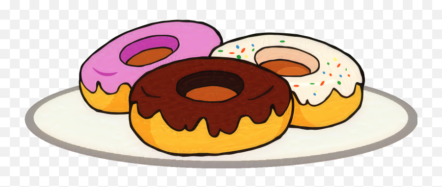 Coffee And Doughnuts Png U0026 Free Doughnutspng - Clipart Donuts Transparent Background,Donut Png