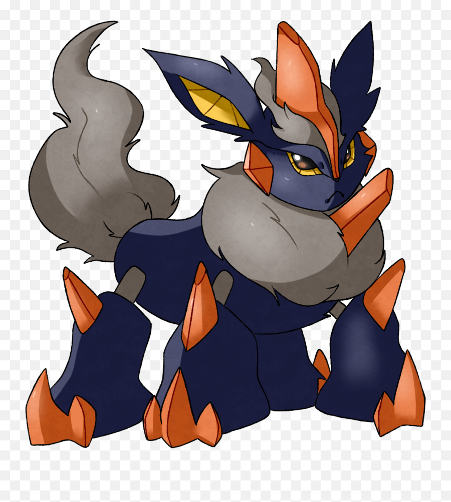 Pokemon Fusion - Gigalithflareon Pokemon Cartoon Png,Flareon Png