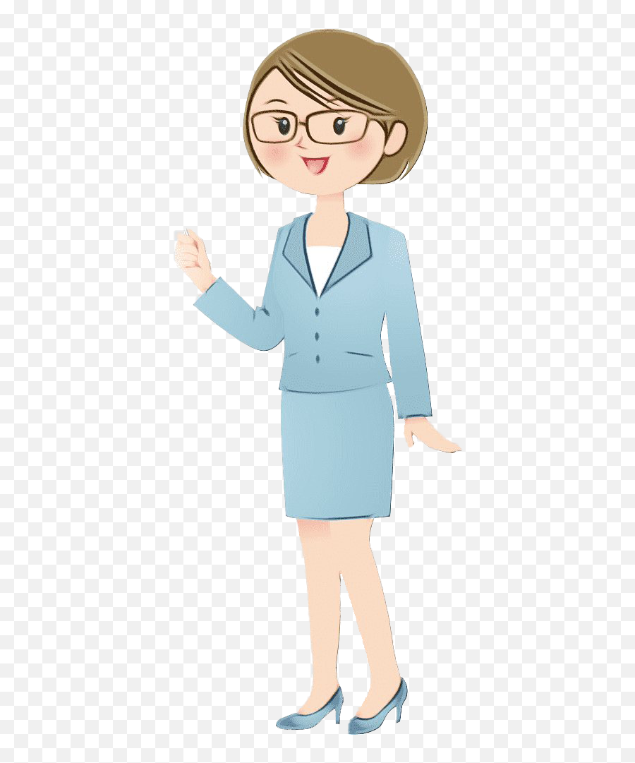 Cartoon Teacher Transparent Png All - Cartoon Teacher Transparent Background,Cartoon Smile Png