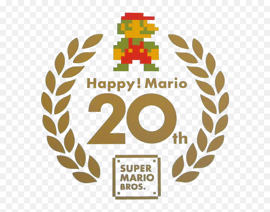 Super Marioanniversaries Logopedia Fandom - Nintendo Anniversary Logo Png,Super Mario Logo