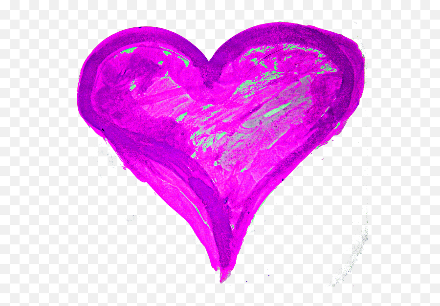 Hand Paintedwatercolor Heart Png U2013 Free Images Vector - Painting,Watercolor Heart Png