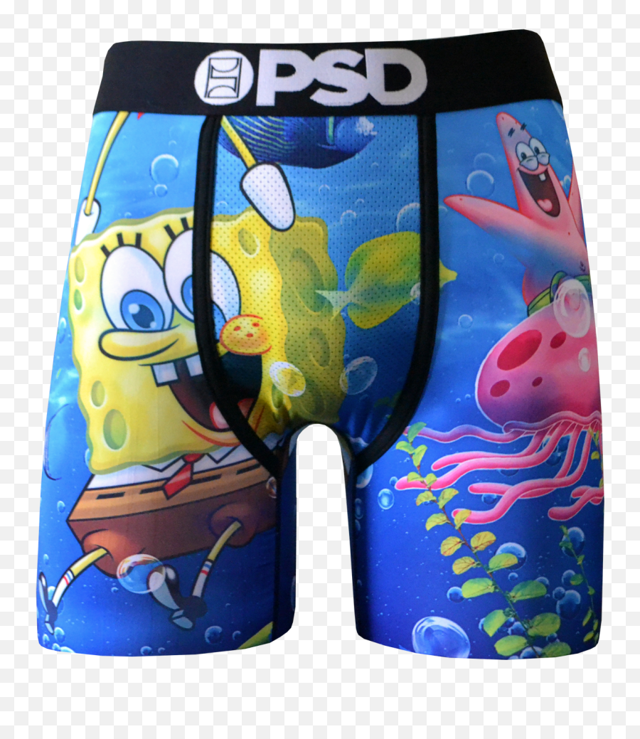 Spongebob And Patrick Jellyfish Boxer Briefs - Spongebob Underwear Png,Spongebob And Patrick Png