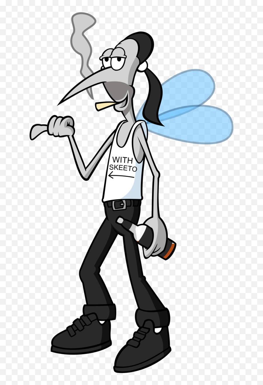 Mozz U2014 Skeeto U0026 - Drunk Cartoon Mosquito Png,Stubble Png