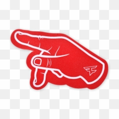 Fazeup Foam Finger - Logo With Fingers png