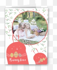 Bunny Love - Greeting Card Png,Christmas Card Png