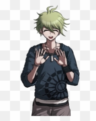 Rantaro Amami Sprites - Blushing png