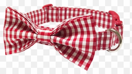 Summer Buffalo Checker Plaid Dog Collar - Bow Png,Dog Collar Png