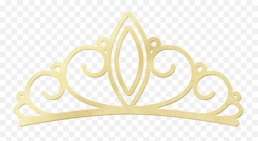 Gold Foil Crown Tiara - Logo Mahkota Ratu Png,Queen Crown Logo