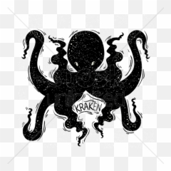 Tentacle Png - Tentacle Clipart Kraken Kraken Octopus Vector Kraken Rum Logo,Kraken Png