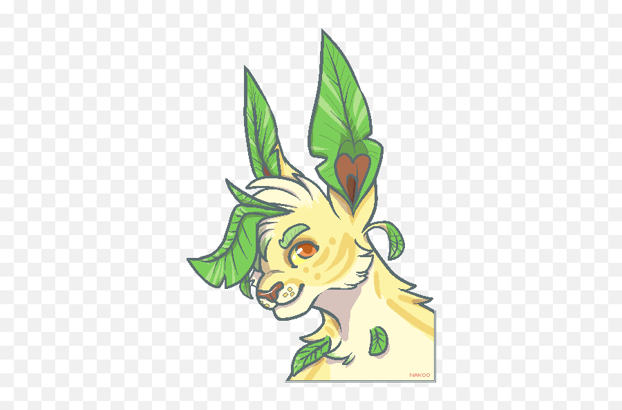 Chervil The Leafeon By Nakoo - Fur Affinity Dot Net Fictional Character Png,Leafeon Transparent