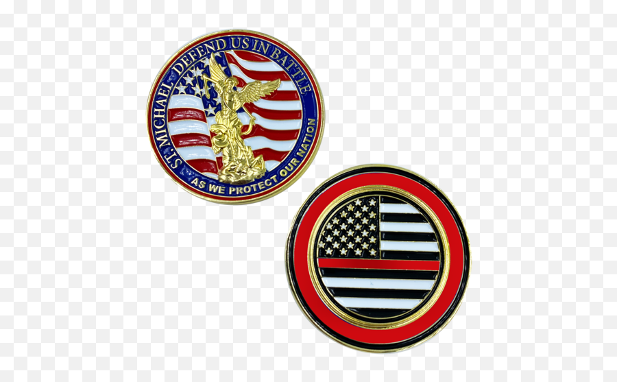 Firefighter Paramedic Emt U2013 Wwwchallengecoincreationscom - St Michael Challenge Coin Png,Chicago Fire Department Logo