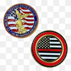Firefighter Paramedic Emt U2013 Wwwchallengecoincreationscom - St Michael Challenge Coin Png,Chicago Fire Department Logo