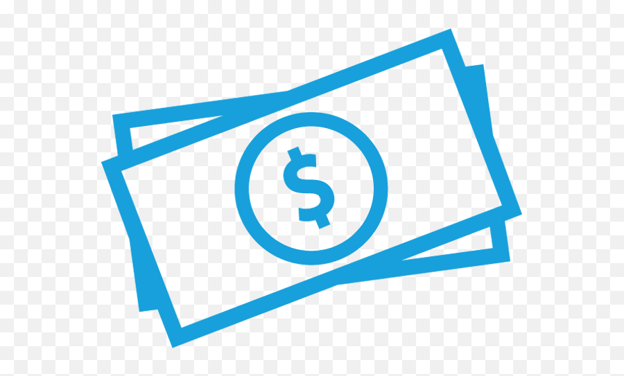 Transparent Money Icon Png - Transparent Background Money Icon Blue Png,Money Icon Transparent