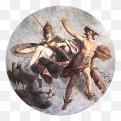 Filespranger Bartholomäus - Hermes And Athena C 1585 Bartholomeus Spranger Hermes A Athéna Png,Athena Png