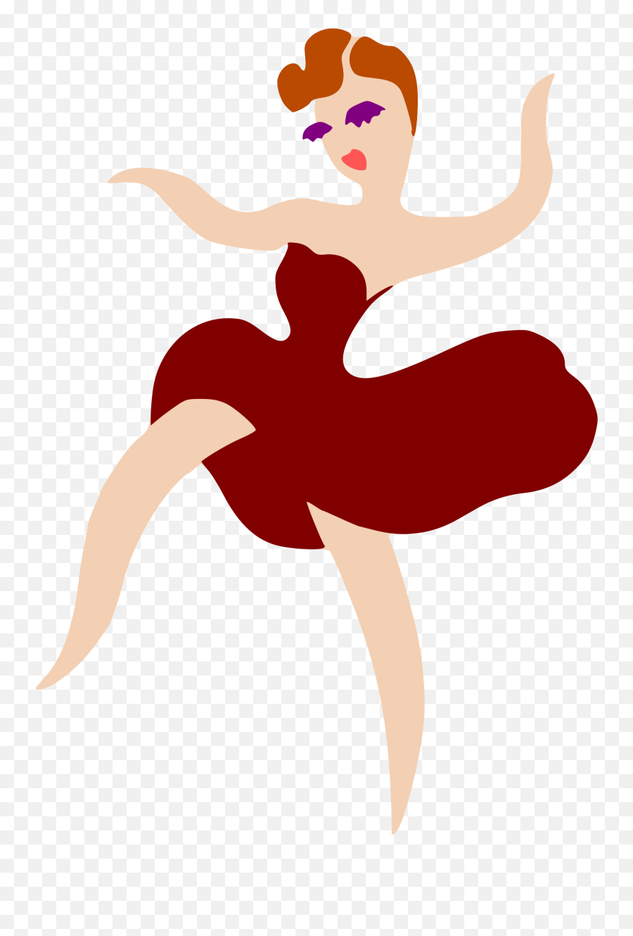 Tutu Clipart Dance Costume Transparent - Dancarina Vestido Vermelho Png,Tutu Png