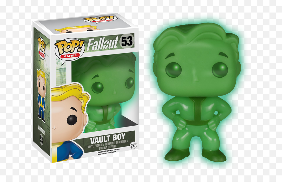 Funko Fallout - Vault Boy Green Screen Us Pop Vinyl Figure Funko Pop Png,Vault Boy Transparent