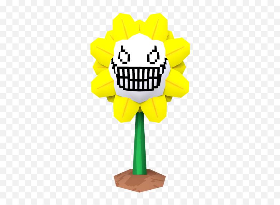 Custom Edited - Undertale Customs Flowey The Models Sunflower Png,Flowey Png