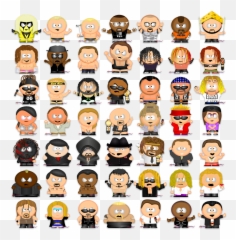 South Park Wrestlers From Kennys Krib - Wwe South Park Wrestlers Png,Southpark Icon