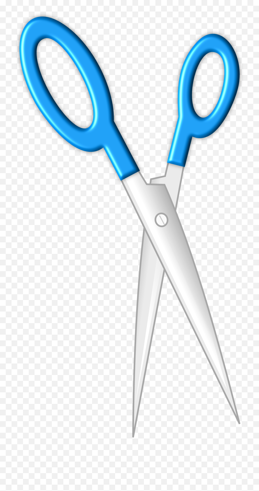 Download Blue Scissor - Png Blue Scissors,Scissor Png