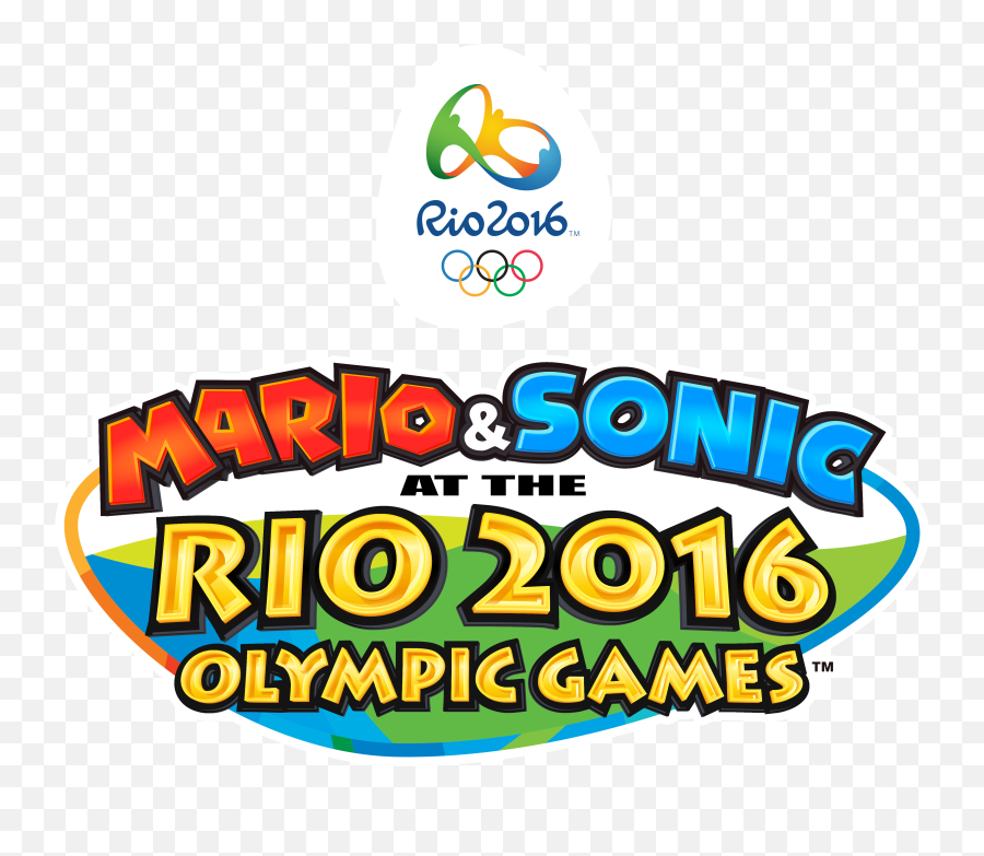 Sonic Rio Logo Transparent Png - Rio 2016,Mario Logo Transparent