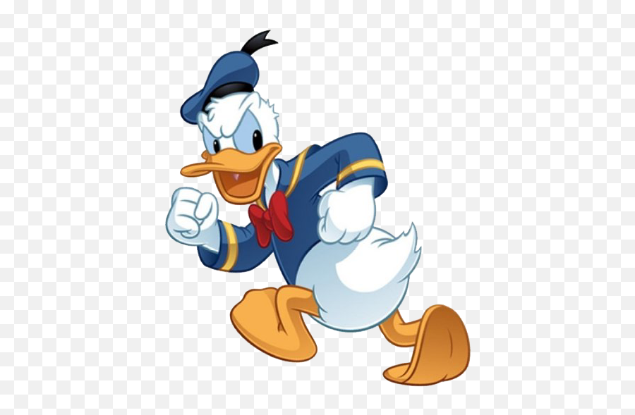 Free Angry Duck Cliparts Download Clip Art - Donald Duck Mickey Mouse Png,Duck Clipart Png