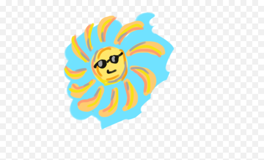 The Sun Vibing Flex Your Sunglasses Yo Layer - Happy Png,Flex Canvas Icon