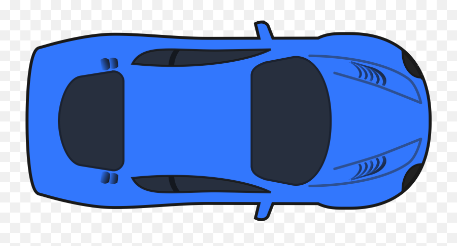 Blueareacar Png Clipart - Royalty Free Svg Png Car Top View Clipart,Blue Car Png